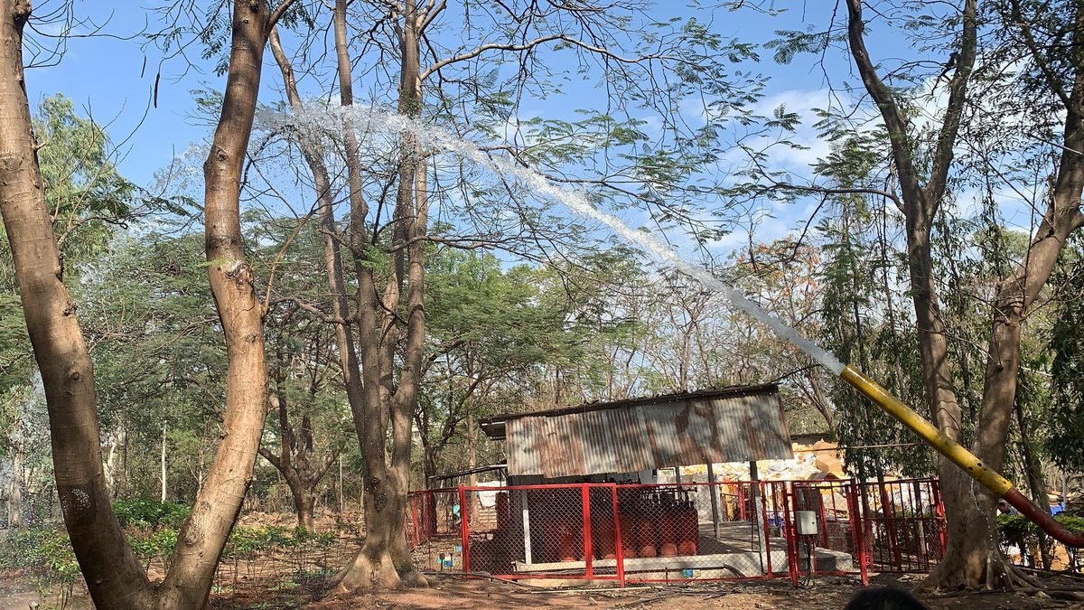 Fire protection installation site